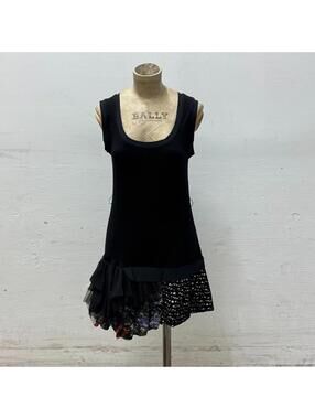 Vintage La Mode Est À Vous Avant-Garde Drop Waist Mini Dress